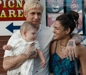 This film image released by Focus Features shows Ryan Gosling and  Eva Mendes in "The Place Beyond the Pines." (AP Photo/Focus Features)