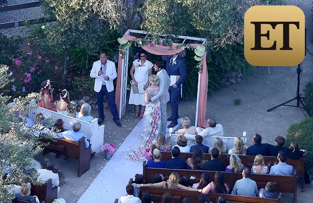 Exclusive... Jennie Garth Marries David Abrams At Her Ranch In Santa Ynez - NO WEB / NO TV